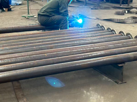 平凉20#无缝注浆管加工108*6钢花管棚管